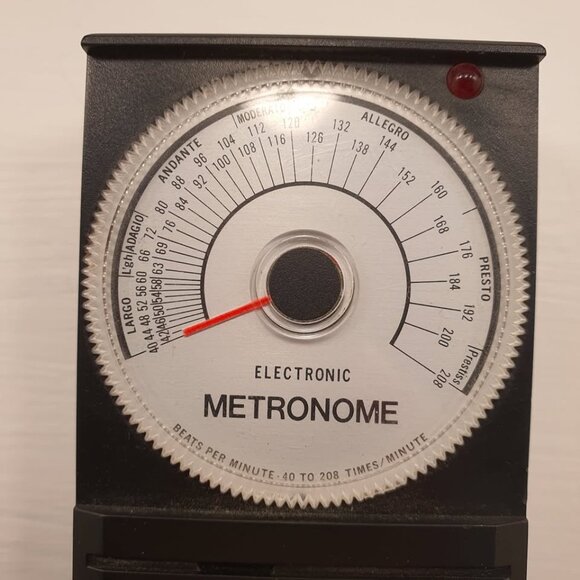 Vintage METRONOME MTR121 Electronic Metronome - Picture 2 of 9